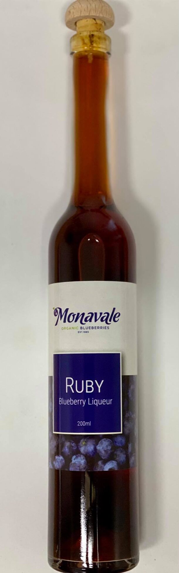 Liqueur Ruby Blueberry Monavale Organic Blueberries