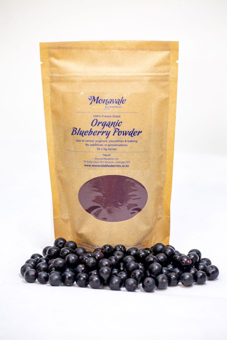 Blueberry Powder Monavale Organic Blueberries